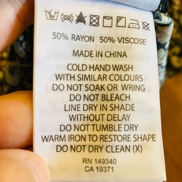 Rolla's Lizzy Elizabeth Meadow Floral Dress Black Size 12 / L Boho Casual NEW - Picture 15 of 16